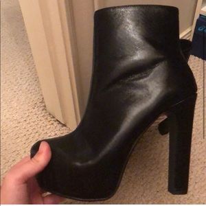 Black heeled boots from H&M BRAND NEW